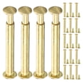 thumbnail image 1 of TABLZONE 20Sets Folding Fan Shaft Rivet Replacement Kit Handheld Fan Repair Hardware Metal Golden, 1 of 8