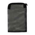 thumbnail image 1 of Bolsas de malla fina para medios de filtro de acuario Unique Bargains, bolsas con cremallera para filtro de carbón activado y resina, negras, 5.9 x 3.9 pulgadas, 1 of 6