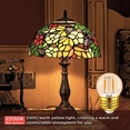 thumbnail image 2 of G40 LED Light Bulb, E26 Base, 1W, 2200K Warm White, Non-Dimmable, 6 Pack, 2 of 7