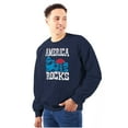 thumbnail image 4 of American Freedom Declare Independence Plus Size Crewneck Graphic Tee Shirt Brisco Brands 4X, 4 of 6