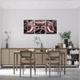 thumbnail image 4 of Manfei Gradient Gamepad Canvas Wall Art Set of 3, Gaming Gamer Framed Wall Art for Bedroom, Pink Black Wall Decor for Kitchen, Stylish Bedroom Decor, 4 of 6