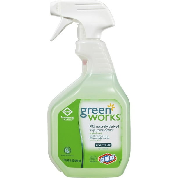 Green Works AllPurpose and MultiSurface Cleaner, Original, 32oz Smart