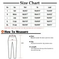 thumbnail image 3 of JMKQLZ Women'S Spring Solid Color Lace-Up With Cotton And Linen All Straight Leg Casual Pants, 3 of 6