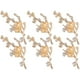 thumbnail image 1 of Broche, 6 piezas Broche con forma de flor Broche decorativo para ropa Diseño aerodinámico, 1 of 14