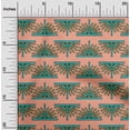 thumbnail image 1 of oneOone Viscose Chiffon Fabric Floral Block Printed Fabric 1 Yard 42 Inch Wide, 1 of 4