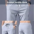 thumbnail image 3 of Elegantaboutique Pants, Glidepants Unisex Quick Dry Pull-on Stretch Pants, Ultra Stretch Breathable Pants for Women-Gray||4XL, 3 of 8