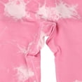 thumbnail image 3 of Leggings de yoga para mujer Tie Dye Talle alto Secado rápido Sin costuras Apretado Rosa Deportes Running Leggings, 3 of 8