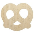 thumbnail image 1 of German Pretzel with Salt Wood Shape Unfinished Piece Cutout Craft DIY Projects - 6.25 Inch Size - 1/4 Inch Thick, 1 of 7