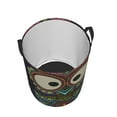 thumbnail image 3 of Daiia boho Owl Laundry Hamper With Handles Large Storage Basket/Toy Organizer/Dirty Clothes Collapsible Waterproof For College Dorms, Bedroom,Bathroom, 3 of 8