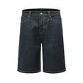 thumbnail image 5 of Victorious Men's Essential Baggy Fit Denim Shorts DS2098 - INDIGO - 28, 5 of 6