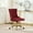 WINE RED, variant on Office Chairs A&A Furniture Office Chair,Modern Velvet Upholstered Tufted Button Home Office Chair with Golden Metal Base,Adjustable Desk Chair Swivel Office Chair (Wine Red),SW1923WR,Ergonomic Offic
