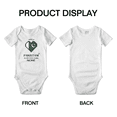 thumbnail image 3 of Half Pakistani Is Better Than None Cute Baby Romper Bodysuit For Boy Girl (White, 18-24 Months), 3 of 5
