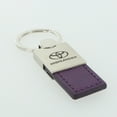 thumbnail image 2 of Toyota Highlander Keychain & Keyring - Duo Premium Purple Leather, 2 of 4