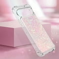 thumbnail image 6 of Case for Google Pixel 9 Case Glitter Cute Luxury Love Liquid Quicksand Clear Soft TPU Girls Women Stylish Bumper Shockproof Protective Cover for Google Pixel 9 / Pixel 9 Pro Pink YB, 6 of 14