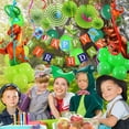 thumbnail image 2 of Dinosaur Birthday Party Decoration Set, 92 Pcs Set With Dinosaur Themed Party Favors Include Dinosaurs Balloons, Happy Birthday Banner,Backdrop,Paper Fan,Pump Perfect For Your Kid's Party Green, 2 of 5