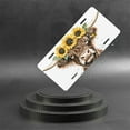 thumbnail image 6 of Cow with Sunflower Crown Front License Plate,Metal License Plate,Funny Standard Plates Personalized Novelty Decorative For Men/Women/Boys/Girls Car 6×12 Inch, 6 of 7