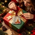 thumbnail image 3 of 2 Pcs Acrylic Money Holder Ornaments, Christmas Cash Gift Holders, Hanging Money Keepsake Ornaments, Festive Cash Holding Tags, Decorative Money Display Trinkets for Holiday Embellishment, 3 of 4