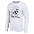 thumbnail image 2 of Men's Starter  White Calgary Flames Arch City Theme Graphic Long Sleeve T-Shirt, 2 of 3