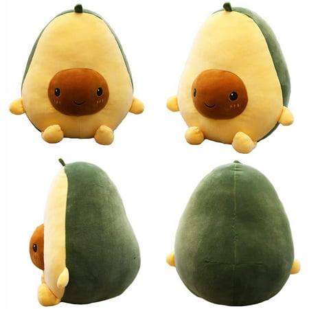 Cute Avocado Plush Toy Cute Avocado Plush Toy Soft Fruit Pillow Stuffed ...