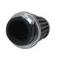 thumbnail image 5 of Limpiador de filtro de entrada de aire de cono negro universal para motocicleta de 44 mm con anillo de abrazadera kusrkot Filtro de aire limpiador, 5 of 8