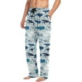 thumbnail image 4 of CROPD Pajama Pants Men Sleepwear Lounge Pants Pjs Bottoms with Pockets, 4 of 7
