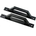 thumbnail image 1 of Una puerta de cristal con tirador moderno - Negra, 1 of 5