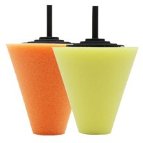 Huayishang Cleaning Brush Wheel Hub Polish Buffing Shank Polishing Sponge Metal Foam Pad Car 8Mm 2Pc, Kitchen Essentials Clearance Sale