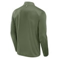 thumbnail image 3 of Men's Fanatics Olive Kentucky Wildcats OHT Military Appreciation-Defender Quarter-Zip Jacket, 3 of 4