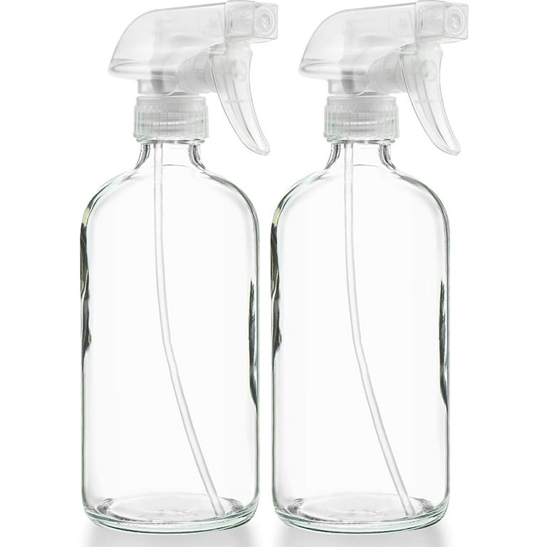 Glass Bottles With Lids 3 Clear 24 Oz Empty Bottles Refillable Jars Oils  Clean