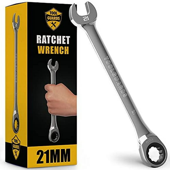 TOOLgUARDS 21mm Wrench SLIM DESIgN Ratchet Wrench