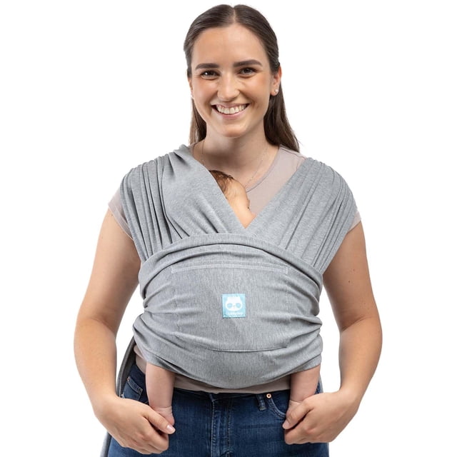 Cuddlebug CuddleCarry™ Portabebés híbrido: portabebés liviano y fácil de usar, transporte frontal, portabebés ajustable para recién nacidos y niños pequeños, diseño elástico y ergonómico de manos libr