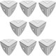 thumbnail image 1 of Set of 8 Metal Iron Corner Protectors for Three-Sided Audio Furniture, 1 of 5