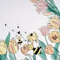thumbnail image 5 of JumpOff Jo - Fitted Crib Sheet, Fits Standard Crib Mattress, Super Soft 100% Cotton, 28 in. x 52 in. - Tulip Fields, 5 of 7