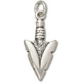 thumbnail image 1 of Sterling Silver 16" 1.2mm Box Chain Small Indian Arrowhead Pendant Necklace, 1 of 2