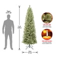 thumbnail image 5 of National Tree Company 7 ft. Artificial Arcadia Pine Cashmere Slim Christmas Tree, Green, Includes Stand, 5 of 5