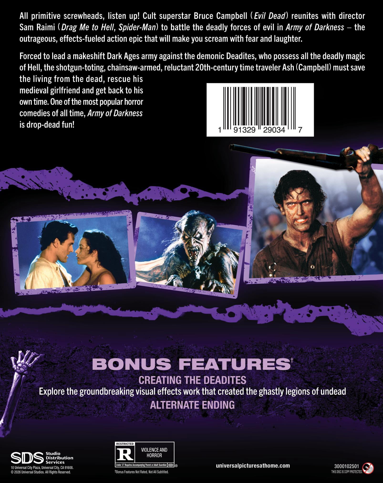 Army of Darkness (Screwhead Edition) (Blu-ray), Horror, Universal