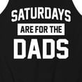 thumbnail image 3 of Instant Message - Saturdays Are For The Dads  - Men's Jersey Tank Top, 3 of 6