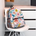 thumbnail image 5 of Pofeuu Floral Ditsy Print Laptop Backpack Travel Canvas Backpack for School Lightweight and Comfortable Backpack College Backpack Schoolbag, 5 of 6