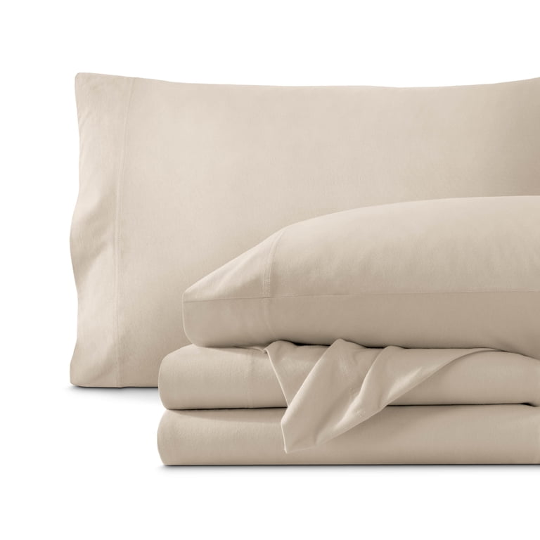 Bare Home Organic Cotton Jersey Queen 4-Piece Sheet Set photo 7