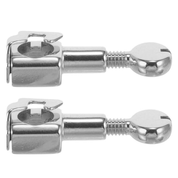 2 abrazaderas para agujas de máquina de coser domésticas.