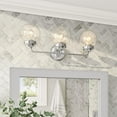 thumbnail image 2 of 95903-CH-Designers Fountain-Knoll - 3 Light Bath Vanity In Modern Style-10 Inches Tall and 24 Inches Wide, 2 of 6