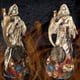 thumbnail image 2 of Imágenes Santa Muerte Tiempo (Blanco), 2 of 4