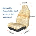 thumbnail image 3 of KLL World Map Pattern Seat Covers,Universal Fit Sedans,Cars,Vans,SUV,Truck, 3 of 5