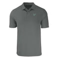 thumbnail image 2 of Men's Cutter & Buck Gray South Florida Bulls Big & Tall Forge Eco Stretch Recycled Polo, 2 of 3