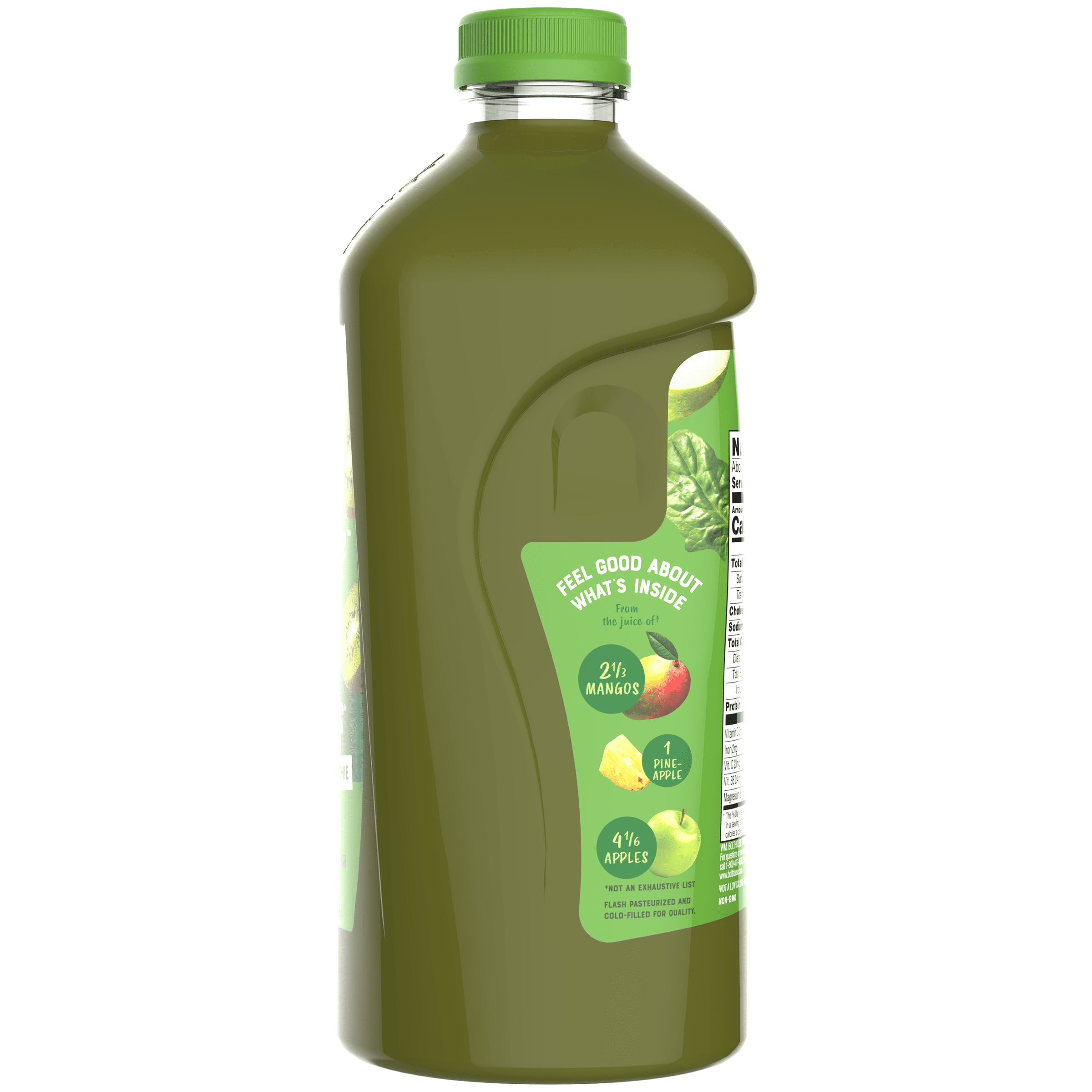 Bolthouse Farms Fruit Juice Smoothie, Green Goodness, 52 fl. oz. Bottle