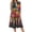 Black, variant on 250th Anniversary USA Flag Floral Maxi Dress for Women 4th July Summer Dresses Independence Day Art Print A-Line Dress Casual Patriotic American Flag Evening Dress for Party Multicolor XL