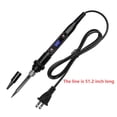 thumbnail image 3 of 80W Adjustable Temperature Wood Leather Soldering Kit with Copper Embossing and Carving Tips for DIY Crafting Projects, 3 of 6
