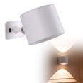 thumbnail image 2 of TIEVOSA 1PC Swedish Light Bedside Reading Lamp Rechargeable and No Drilling Installation Suitable for Bedside Reading and Lighting，Remote Control and No Barrier Rotation, 2 of 8