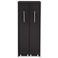 thumbnail image 3 of Baxton Studio Lindo Armoire de Rangement Multimédia à 2 Portes Coulissantes, Brun, 3 of 6