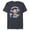 Navy Heather, variant on Disney Winnie the Pooh Weekend Vibes Pure Fun - Short Sleeve Blended T-Shirt for Adults - Customized-Dark Heather